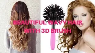 3D Round Hair Brush