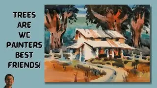 Trees are Painters Best Friends