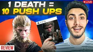 Black Myth Wukong But 1 Death = 10 Push Ups!