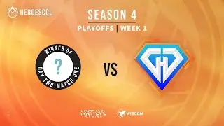 HeroesCCL Season 4 | Diamond Hands vs Match 3 Winner | Ladder Bracket Day 2 Match 4 | HoTS Esports