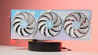 Fantastic White Hologram Graphics Card - the Colorful iGame GeForce RTX 4070 Ultra W OC-V Review