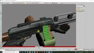 Создание анимаций для оружия «Far Cry» в 3DS-Max-8 часть № 12 - Анимация стрельбы