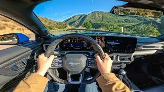 Is the NEXT-GEN 2024 Ford Mustang WORTH the Price? (4k Drive POV)