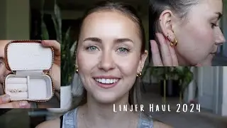 Sustainable Jewlery Try-On Haul 2024 with Linjer