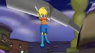 I started floating while trying to fish in Toontown
