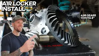 Land Cruiser 80 ARB Air Locker & 4.88 Gear Install - Toyota 8