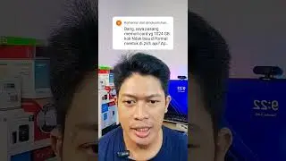 Gagal Format Kartu Memori CCTV Ezviz #cctv #cctvcamera #ezviz #shorts #microsd #cctvupdate