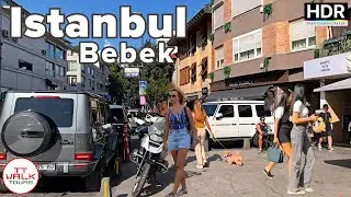 Bebek; Pupil of the Bosphorus | Istanbul Walking Tour | 4K HDR