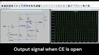 BJT single amplifer failure simulation by LT SPICE