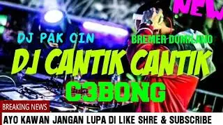 DJ CANTIK CANTIK KOK CEBONG TERBARU 2019||BREMER DOMILANO||PALING ENAK||LAGU TIK TOK||