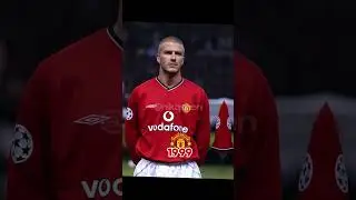 Evolution of David Beckham #shorts #football #beckham #manutd #england #realmadrid