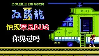 【双截龙2】【Double Dragon II】游戏惊现罕见bug你见过吗——请收下我的膝盖