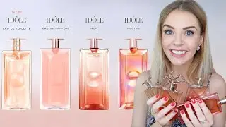 NEW LANCÔME IDOLE EAU DE TOILETTE REVIEW vs NOW vs EDP vs L'INTENSE vs AURA vs NECTAR | Soki London