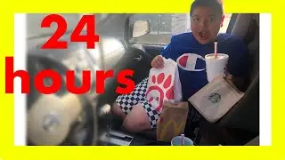 Letting The Person in Front  of Me Decide What I Eat! for 24 hours