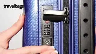 TSA slot Samsonite Cosmolite FL instellen