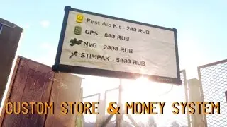 Custom Store & Money System [Arma 3 - Eden Editor]