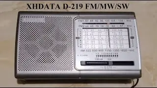 Обзор радиоприемника XHDATA D-219