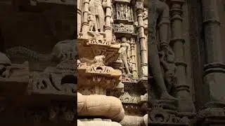 Small lively spirits of an ancient temple             #temple #india #sungod #palmsquirrel #gujarat