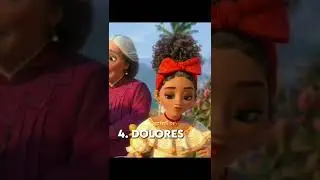 my top 8 fav Encanto characters 