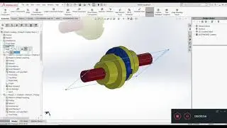 MOTION STUDY OF OLDHAM COUPLING |THIRD INVERSION OF DOUBLE SLIDER CRANK CHAIN