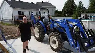 [Part 4] How to build a garage 24 x 24 from scratch DIY time-lapse