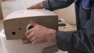Assembly and installation of the toilet
