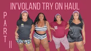 In'voland pajama & lounge wear plus size try on haul part 2