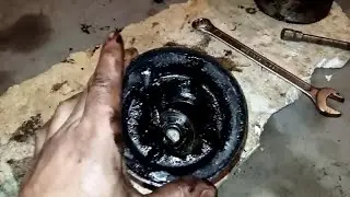 Disassembling the centrifuge on the ZIL 130