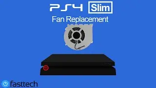 PS4 Slim is Too Hot Overheating Fix (Fan Replacement)