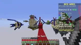 being tarsh at hypixal bedwars (cringe) 1.16