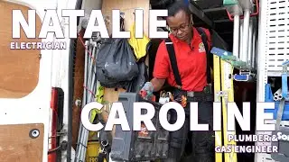 Meet Caroline the Plumber and Natalie the Electrician