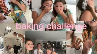 Blind, deaf and mute baking challenge !!!