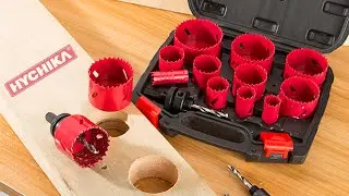 HYCHIKA® 17Pcs Bi-Metal Hole Saw Kit