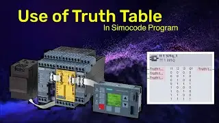 Truth Table use in live demo Simocode Logic Program.