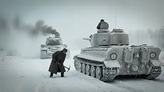 Why did T-34s start at -50°C while Tigers stalled at -20°C?