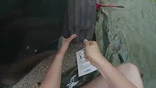 Using a tubeless tire repair kit (bolt through a tire)