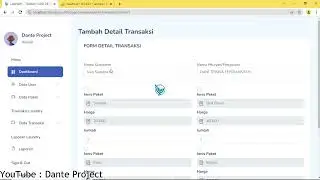 Aplikasi Laundry berbasis Web - Nota Image dan PDF - Laundry Keren Source Code