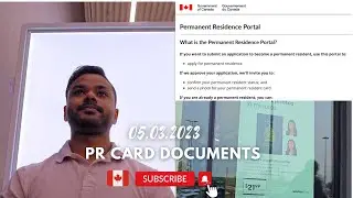 PR Card photo requirements and uploading documents on the PR Portal 2023