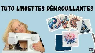 Tuto couture pour débutants - Lingettes démaquillantes - DIY