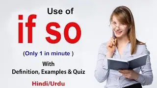 'If So' in English: The Grammar Trick Everyone Gets Confused About