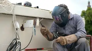 I Made a HOLE in the Boat! - Learning the Skills to Restore an Historic Steel Ship EP93