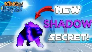 **NEW** Shadow SECRET TRANSFORMATION! 🎩🃏 | King Legacy Update 7!