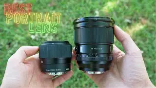 Best APSC Portrait Lenses: Sigma 56mm vs Viltrox 75mm
