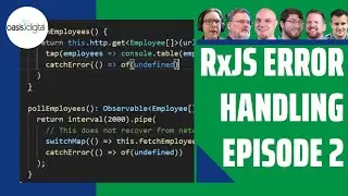 RxJS Observable error handling, trailing commas, - #17