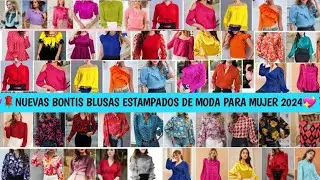 BLUSAS MODELOS DE MODA 2024 / BLUSAS MODELOS FEMININAS / BLUSAS DE MODA 2024