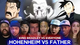 King Bradley vs Everyone | FMAB Ep 56 Reaction Highlights