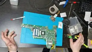 Как разобрать ноутбук, замена кулера HP G6 2136sr