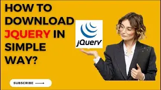 How to download jQuery in simple way? 