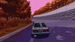 Auto Modellista [JP/PAL] - Akagi DownHill - Toyota Trueno GT APEX - 02'18