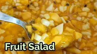 Fruit Salad Papaya Salad Easy Dessert Recipes Testy Fruit Salad Recipe.